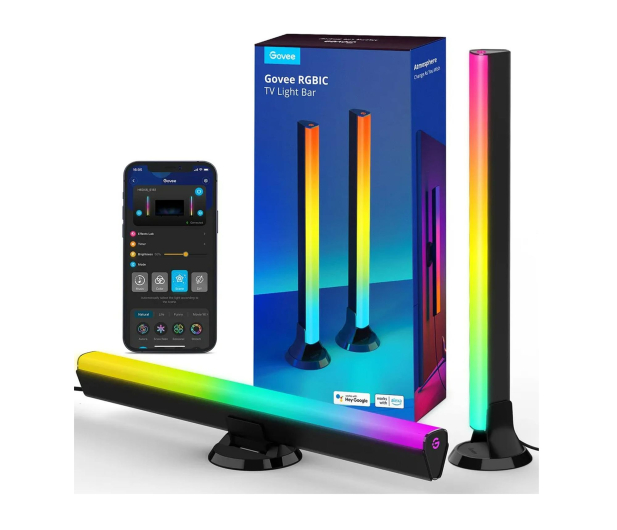 Govee Govee H6046 TV Light Bars Oświetlenie LED RGBIC, 2.4GHz Wi-F - 1366267 - zdjęcie